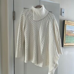 Vince Camuto Cream Cowl Neck Sweater